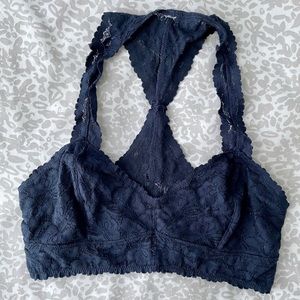 Navy Lace Bralette